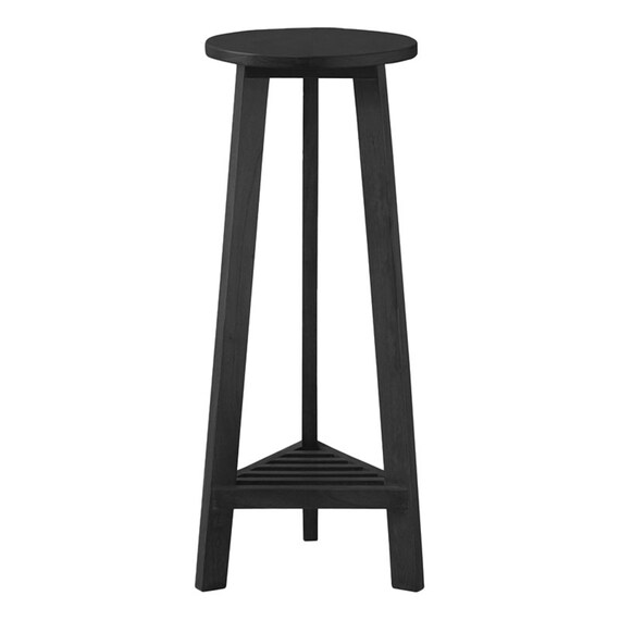 天然木プランターベース M(ブラック) 1枚目画像