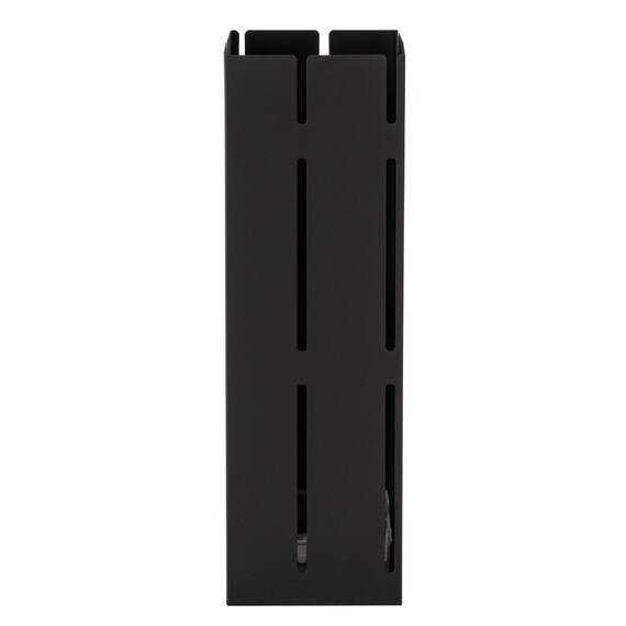 場所をとらないコンパクト傘立て スリット(ブラック) 2枚目画像