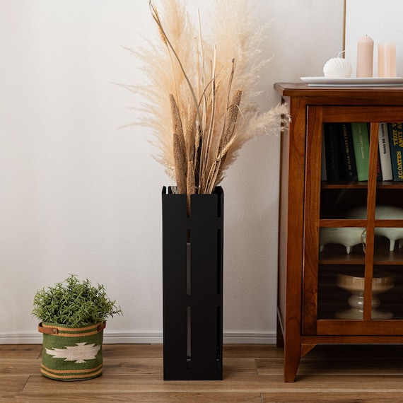 場所をとらないコンパクト傘立て スリット(ブラック) 4枚目画像