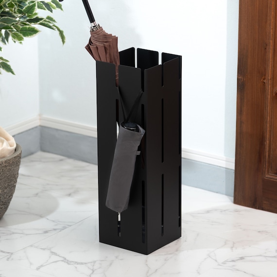 場所をとらないコンパクト傘立て スリット(ブラック) 11枚目画像