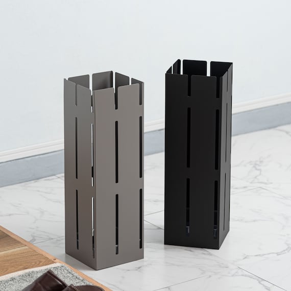 場所をとらないコンパクト傘立て スリット(ブラック) 12枚目画像