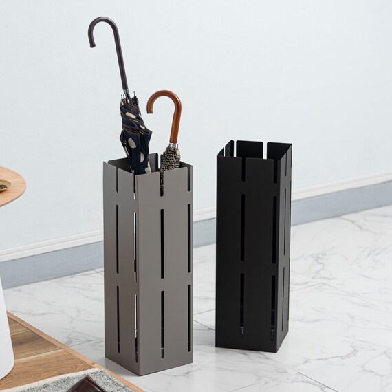 場所をとらないコンパクト傘立て スリット(ブラック) 13枚目画像