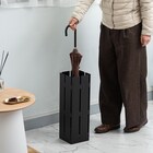 場所をとらないコンパクト傘立て スリット(ブラック) 14枚目画像