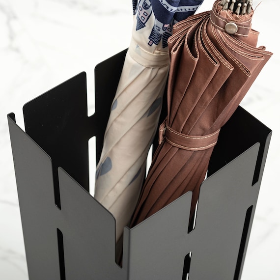 場所をとらないコンパクト傘立て スリット(ブラック) 16枚目画像