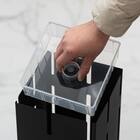 場所をとらないコンパクト傘立て スリット(ブラック) 18枚目画像