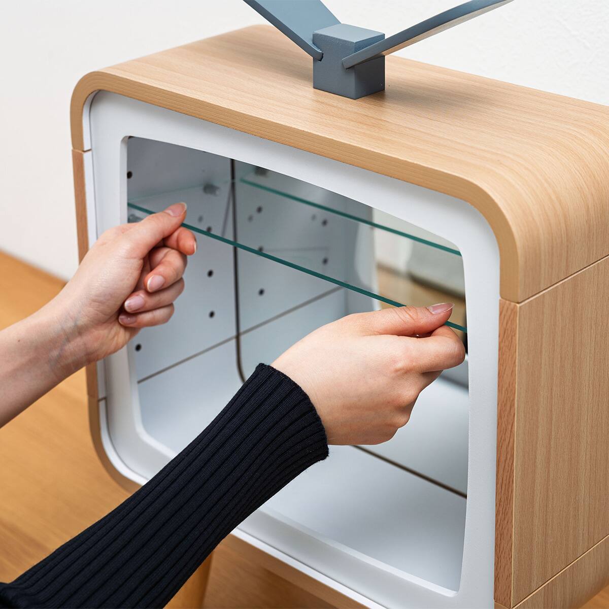推し活コレクションラック(レトロテレビ) | ニトリネット【公式】 家具