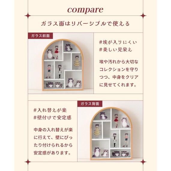 推し活コレクションラック(アーチ) 19枚目画像