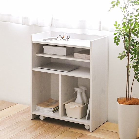 移動できるカウンター下収納(DT75-60C WW) 1枚目画像