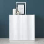 なめらかな波型のデザインキャビネット (幅72cm) 1枚目画像