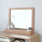 デスクや玄関に便利な大型卓上ミラー (GN) 1枚目画像