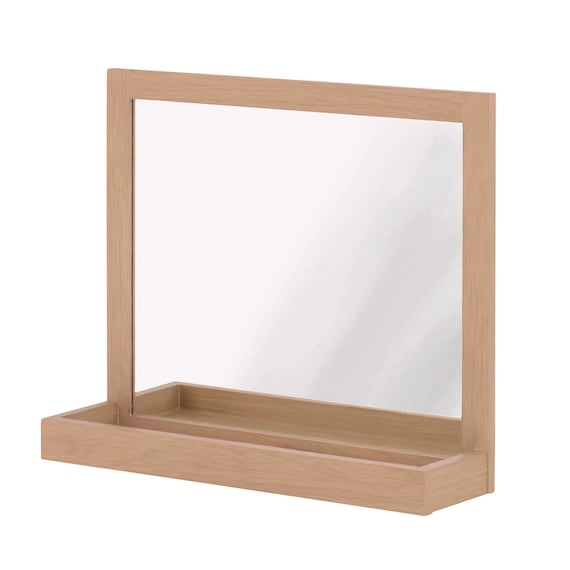 デスクや玄関に便利な大型卓上ミラー (GN) 4枚目画像