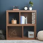 伸縮回転オープンラック (80×80 BR) 4枚目画像