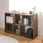 伸縮回転オープンラック (80×80 BR) 7枚目画像