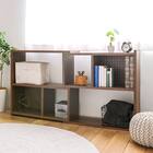 伸縮回転オープンラック (80×80 BR) 9枚目画像