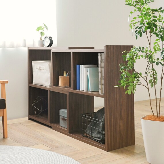 伸縮回転オープンラック (80×80 BR) 10枚目画像