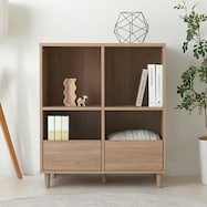 北欧風シンプルなマルチオープンラック