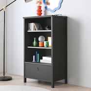 ヴィンテージ調のシンプルキャビネット (幅60cm DBR)【期間限定価格:11/28~1/5まで】