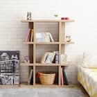 見せる収納 (幅90×高さ113cm GN) 1枚目画像