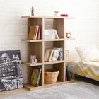 見せる収納 (幅90×高さ113cm GN) 2枚目画像