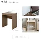 コンパクトサイズのシンプルデスク (幅60cm GN) 6枚目画像