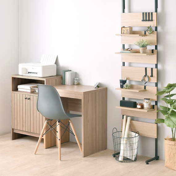 コンパクトサイズのシンプルデスク (幅60cm GN) 8枚目画像