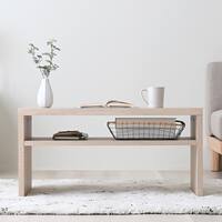 シンプルなコの字型センターテーブル