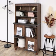 ミドルサイズディスプレイキャビネット (幅77cm BR)