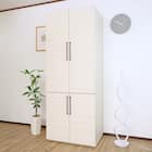 子供服も掛けられる衣類収納庫 (WW) 1枚目画像