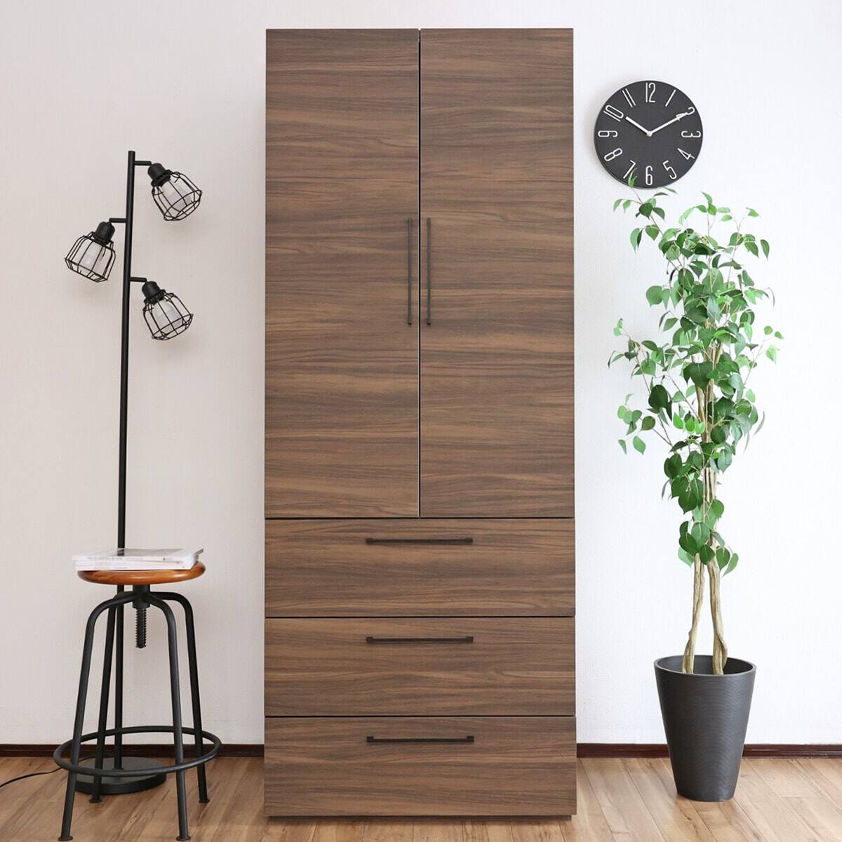 引き出し付き衣類収納庫 (BR) | ニトリネット【公式】 家具