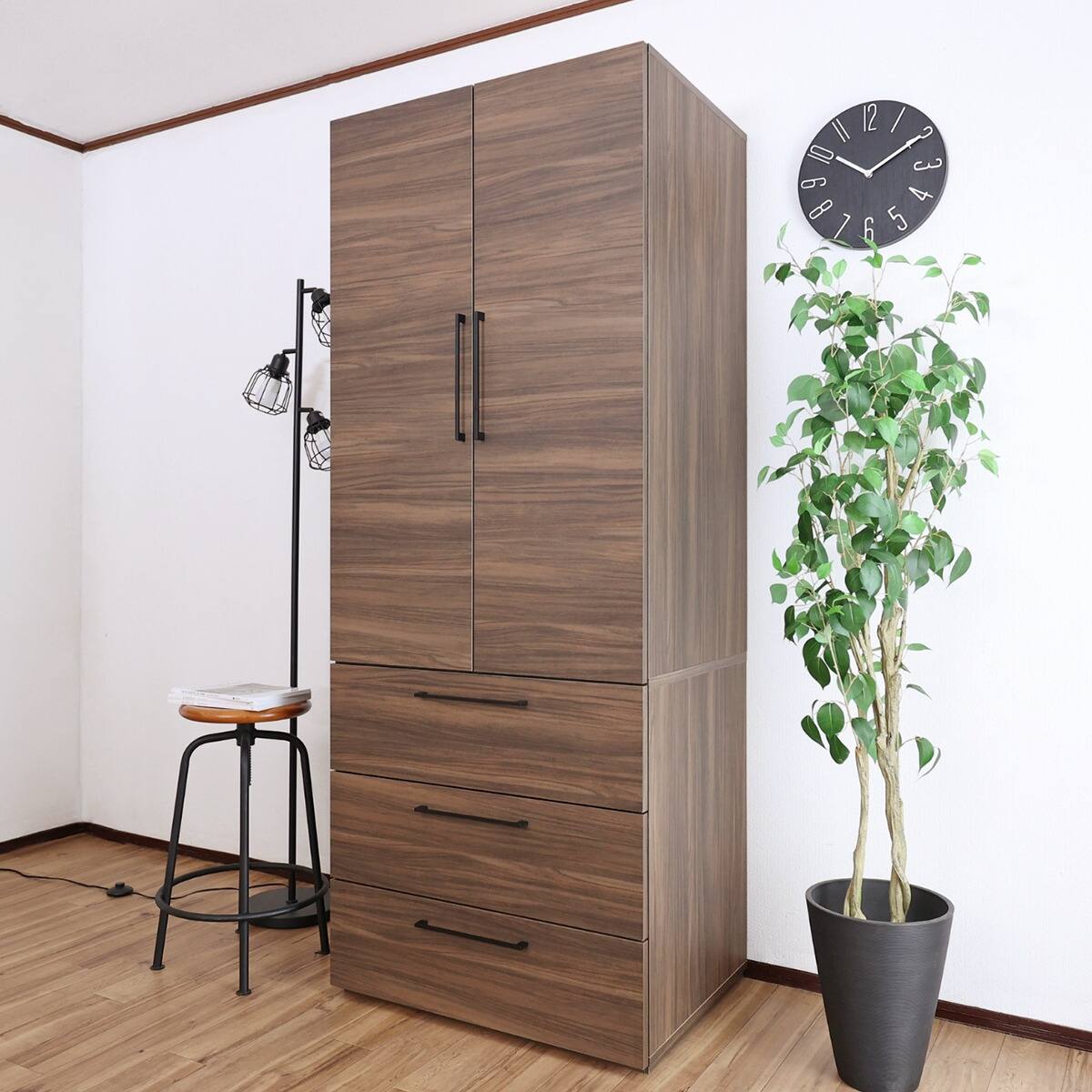 引き出し付き衣類収納庫 (BR) | ニトリネット【公式】 家具