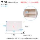 子供服も掛けられる衣類収納庫 上置き付き (NA) 27枚目画像