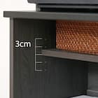 ゴミ箱も収まるシンプルキッチン収納 (ブラック) 12枚目画像