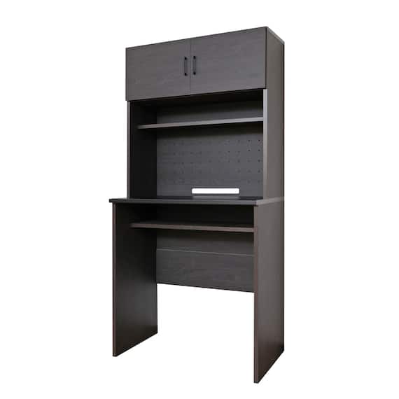 ゴミ箱も収まるシンプルキッチン収納 (ブラック) 18枚目画像