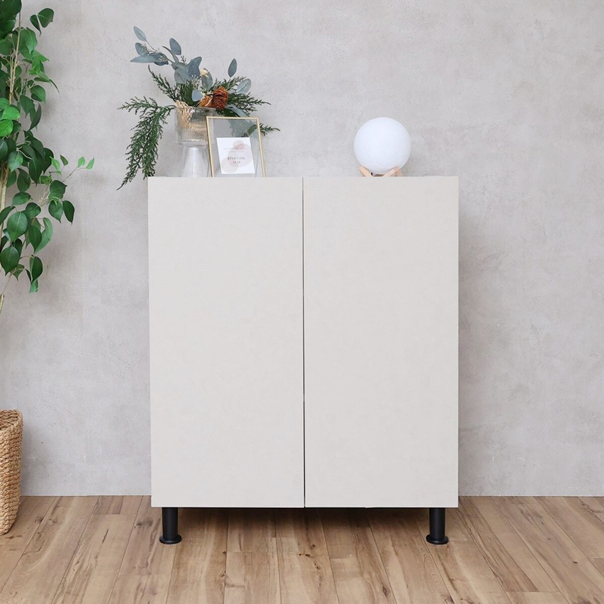 ニトリ シンプルデザインキャビネット ホワイト シンプルデザインキャビネット (幅79cm WH) | ニトリネット