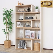 幅調節ができる薄型オープンラック (幅64.5~119cm)【期間限定価格:11/28~1/5まで】