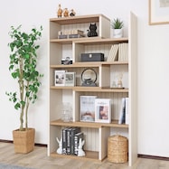 幅調節ができる薄型オープンラック (幅64.5~119cm)