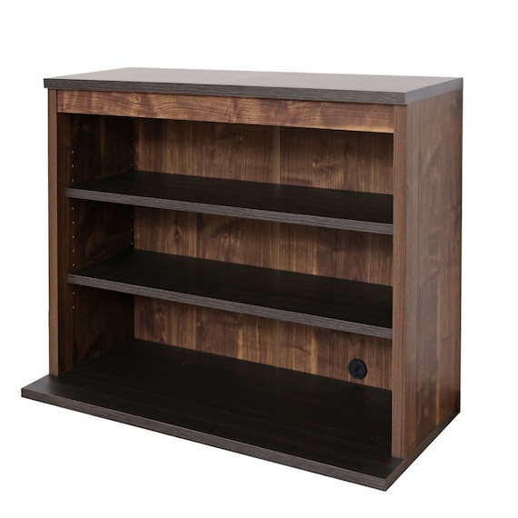 上置きにもなるオープンラック (幅77cm BR) 1枚目画像