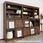 上置きにもなるオープンラック (幅77cm BR) 12枚目画像