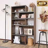 幅調節ができる薄型オープンラック (幅64.5~119cm BR)【期間限定価格:11/28~1/5まで】