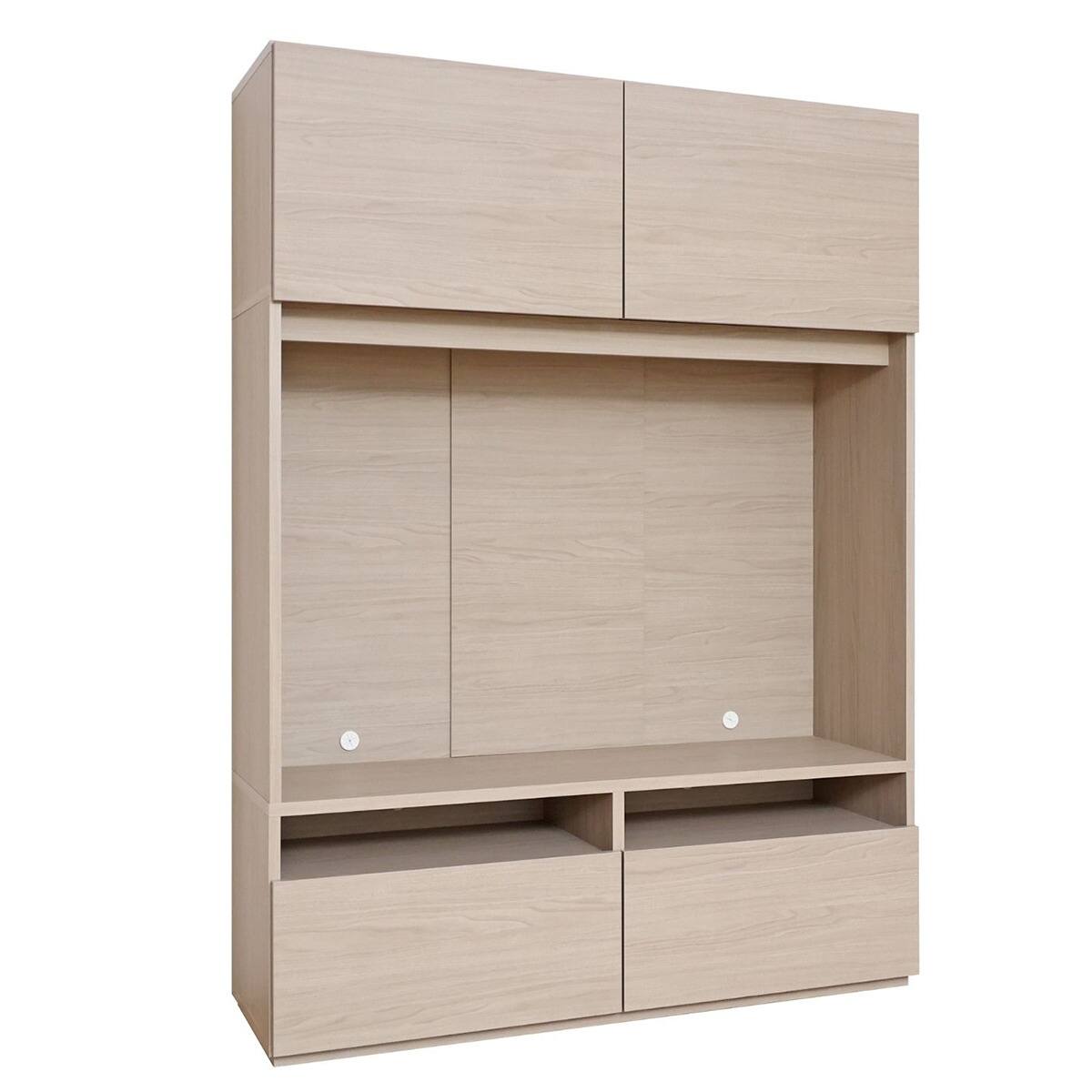 ニトリ モダン ハイタイプテレビボード (幅134.5cm グレージュ) モダン ハイタイプテレビボード (幅134.5cm グレージュ) | ニトリ