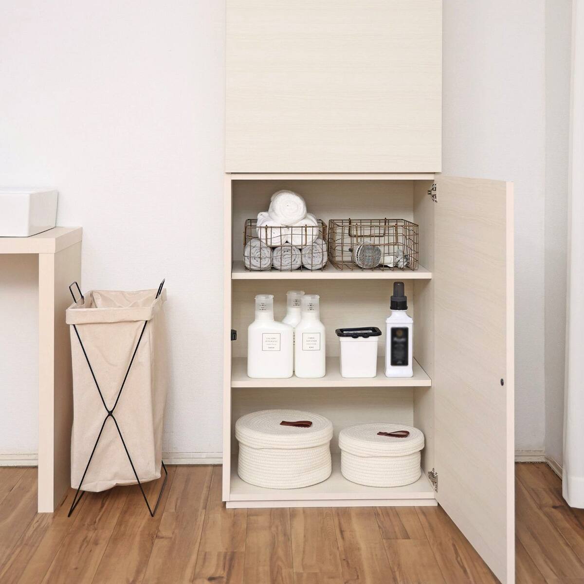 モダン キャビネット (幅60cm WH木目) | ニトリネット【公式】 家具