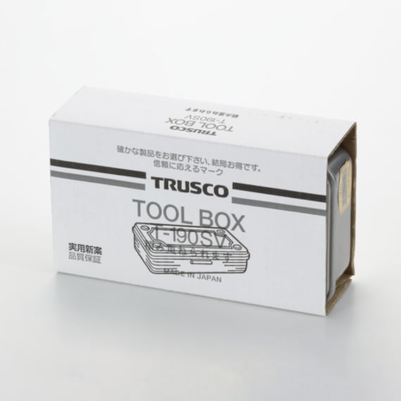 TRUSCO インテリアに馴染む工具箱 (シルバー) 12枚目画像