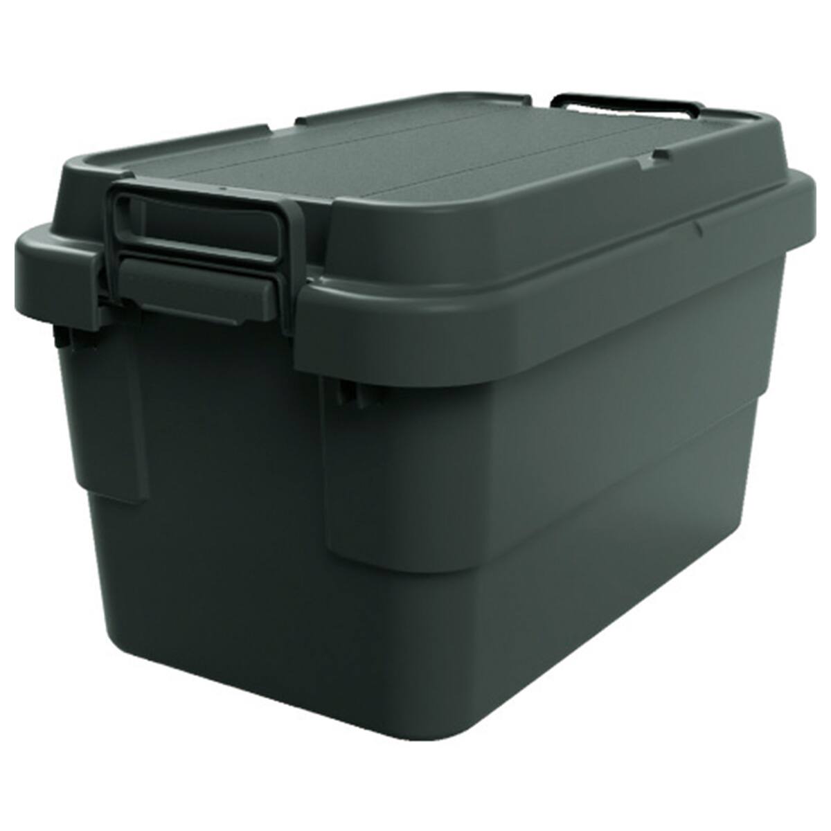 TRUSCO 道具箱トランクカーゴ フラット天板 50L(ブラック) | ニトリ TRUSCO 道具箱トランクカーゴ フラット天板 50L(ブラック) | ニトリ