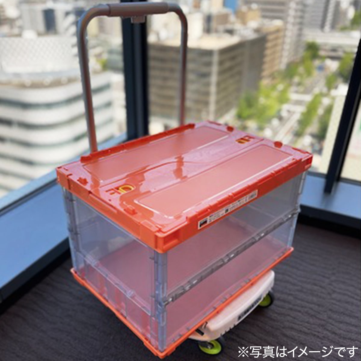 池　大型ケース　サンドフィルター ダブル タワー ロングタイプ ７トン以下 対応 TRUSCO 折りたたみコンテナスケルコン 薄型タイプ スライドロックフタ