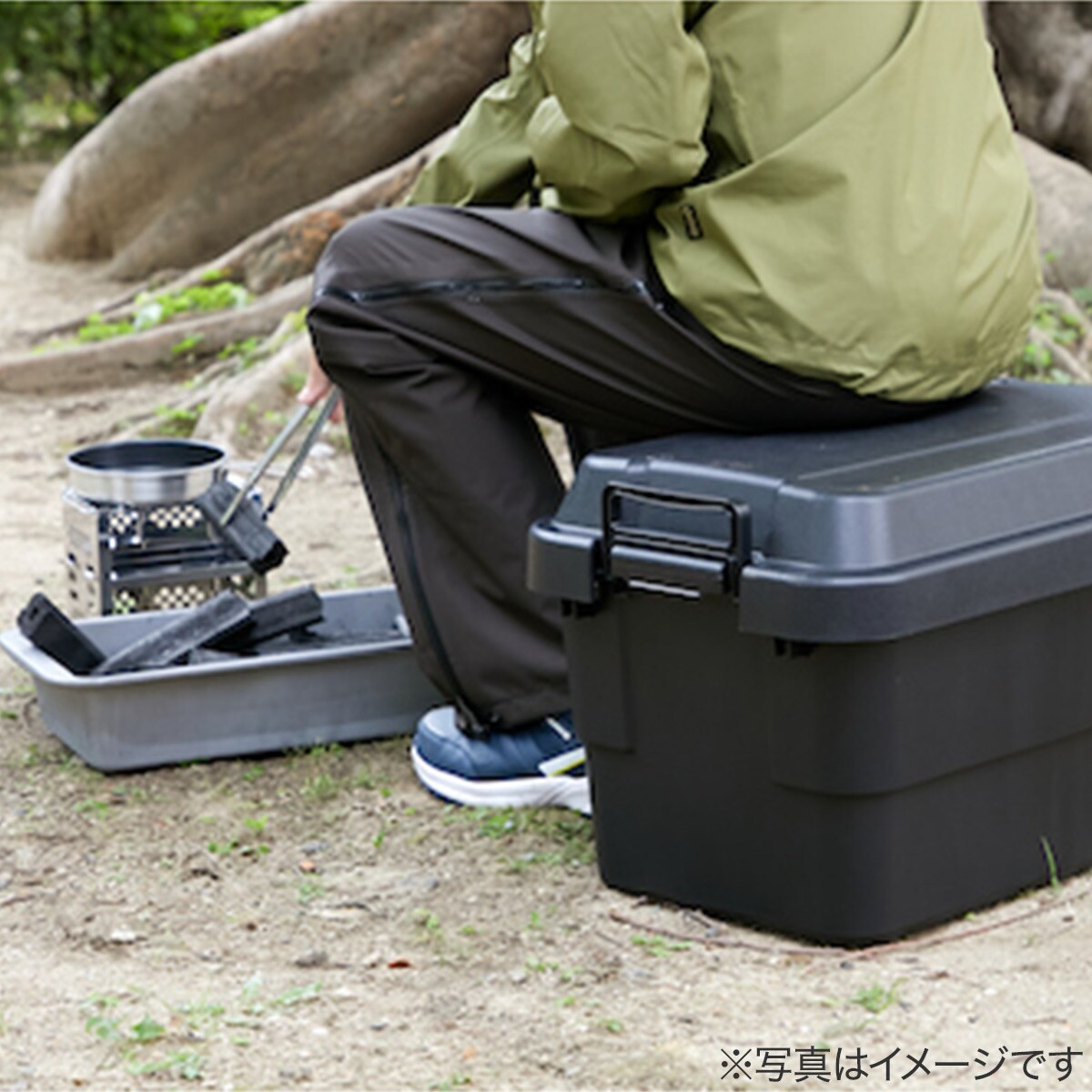 TRUSCO 道具箱トランクカーゴ 50L(ブラック) | ニトリネット【公式