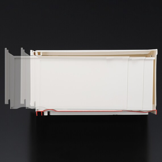 前面鏡面パネルの組み合わせ出来る引出収納ケース(スリム Mサイズ) 5枚目画像