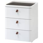 ロイヤルドロアー 3段 543(WH/DBR) 1枚目画像