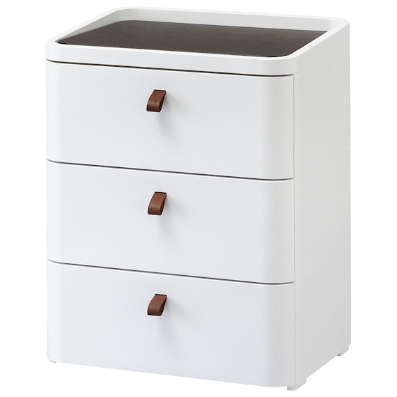 ロイヤルドロアー 3段 543(WH/DBR) 1枚目画像