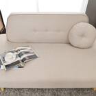 座面が広い2.5人掛けソファ (ESN BE) 3枚目画像