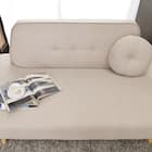 座面が広い2.5人掛けソファ (ESN BE) 3枚目画像